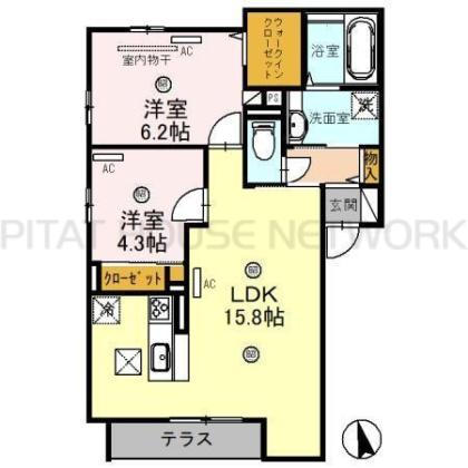  間取り図写真