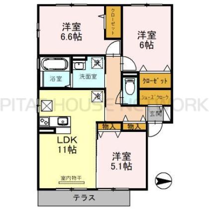  間取り図写真
