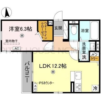  間取り図写真