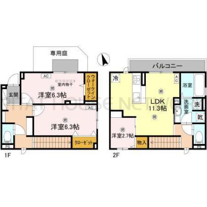  間取り図写真