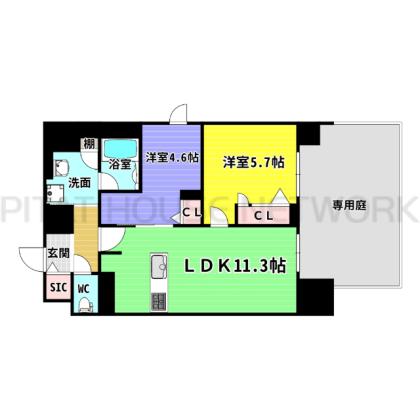  間取り図写真