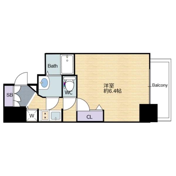 レオンコンフォート本町 間取り図画像
