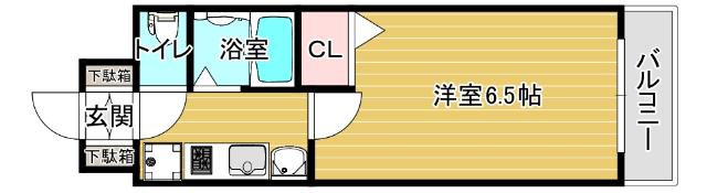 エステムコート大阪ベイエリア 間取り図画像