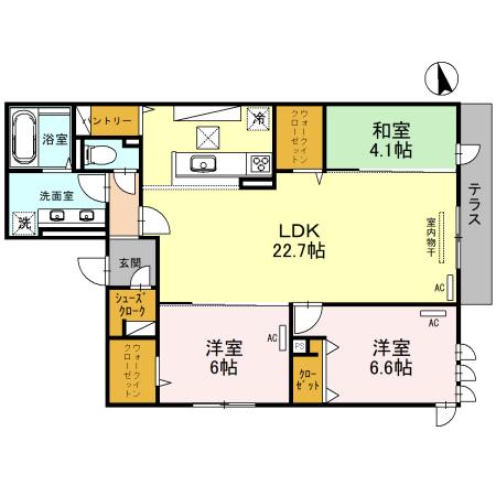  間取り図写真