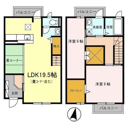  間取り図写真
