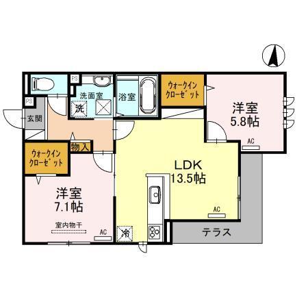  間取り図写真