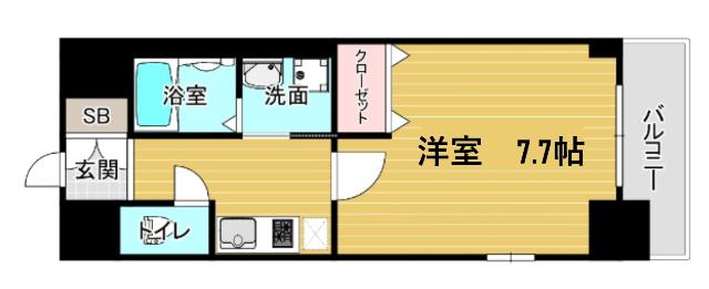エイペックスみなとセントラルアベニュー 間取り図画像
