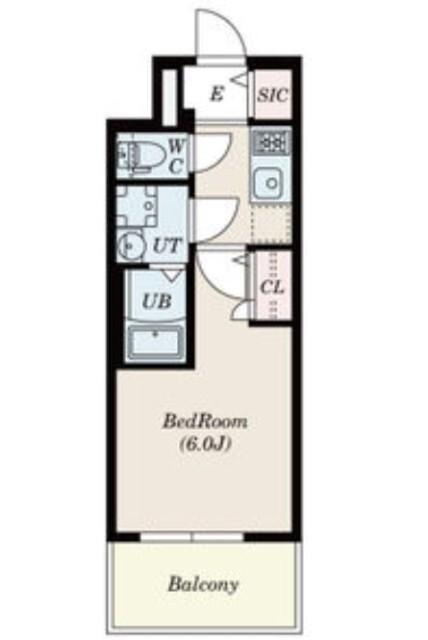 エスリードレジデンス大阪弁天町（502） 間取り図画像