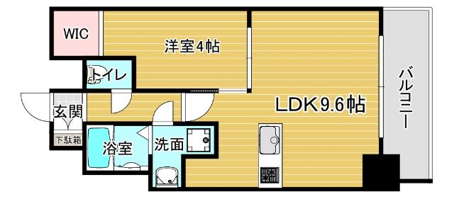 プレサンス立売堀アーバンスタイル 間取り図画像