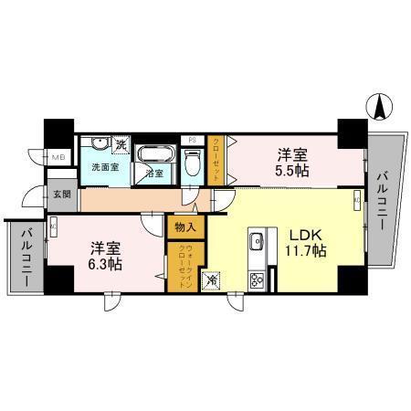  間取り図写真