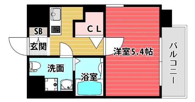 Grandi Utsubo Park 間取り図画像