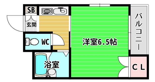 アバンス市岡 間取り図画像
