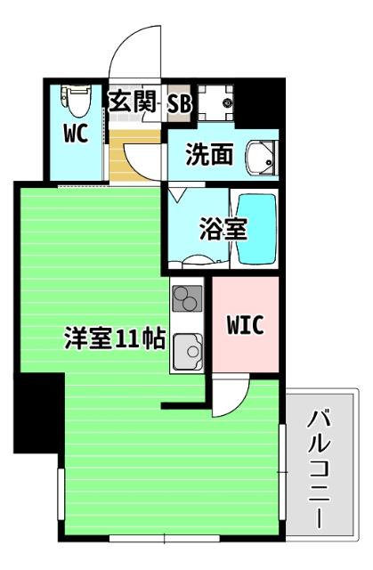 ドゥーエ南堀江（旧アルティザ南堀江） 間取り図画像