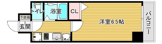 エステムコート大阪ベイエリア 間取り図画像