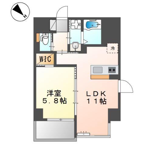 エイチ・ツーオー今里東 間取り図画像