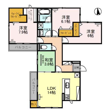  間取り図写真