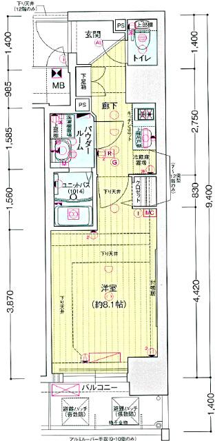  間取り図写真