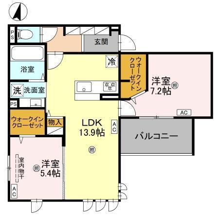  間取り図写真