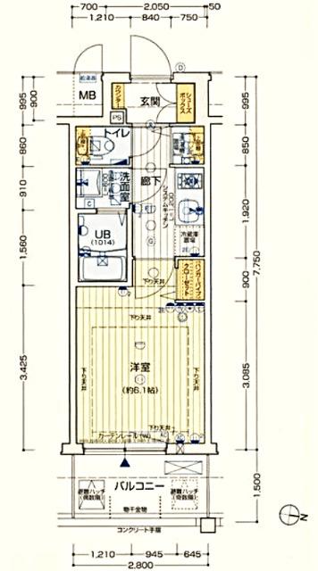  間取り図写真