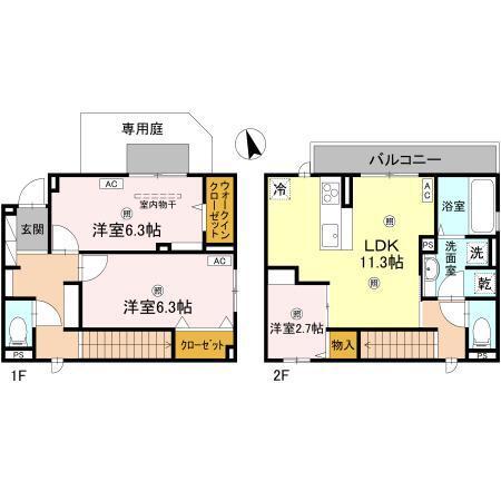  間取り図写真