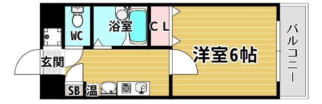 フィレンツェ船場南 間取り図画像