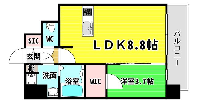ファーストフィオーレグランフォート 間取り図画像