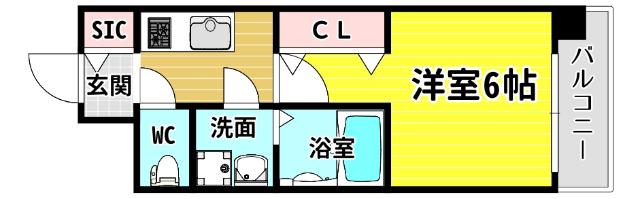 ファーストフィオーレグランフォート 間取り図画像