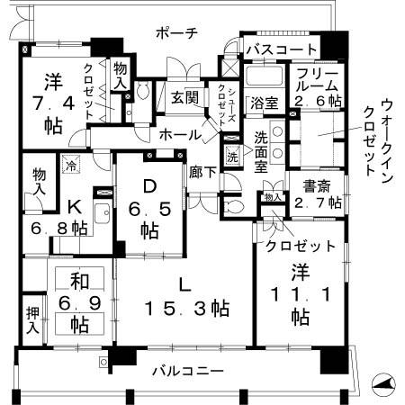  間取り図写真