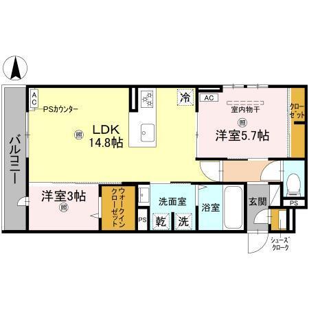  間取り図写真