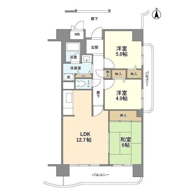  間取り図写真