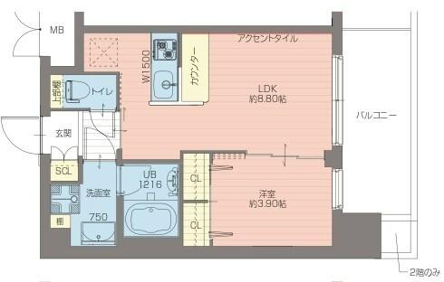  間取り図写真