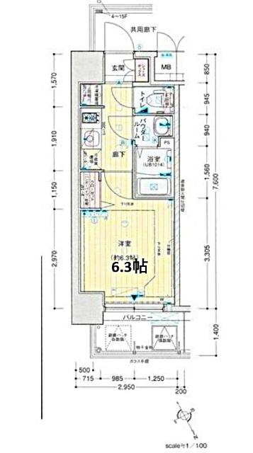  間取り図写真