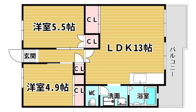  間取り図写真