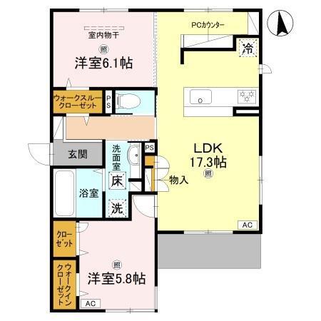  間取り図写真