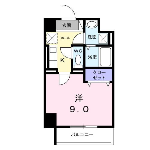 サニーレジデンス吉野Ⅱ（206） 間取り図画像