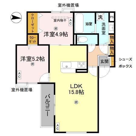  間取り図写真