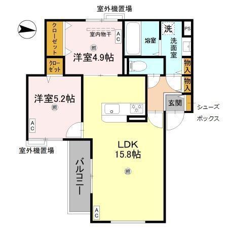  間取り図写真