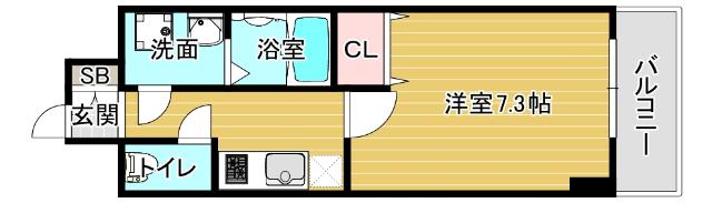 ジュネーゼグラン弁天町 間取り図画像
