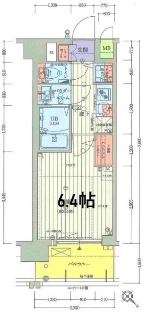  間取り図写真