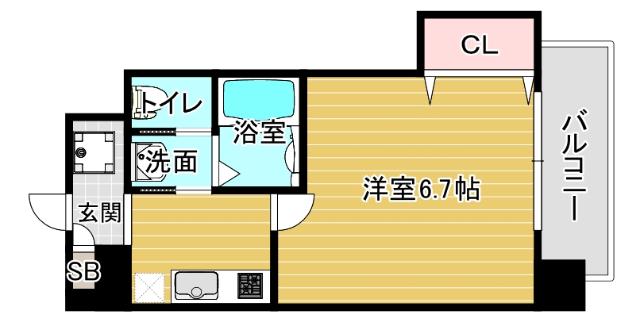 Luxeドーム前Ⅱ 間取り図画像