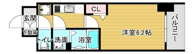 アドバンス大阪セレーノ 間取り図画像