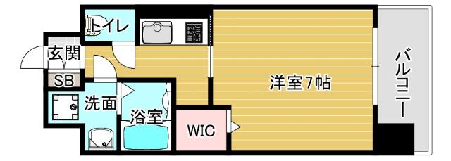レオンヴァリエ大阪ベイシティⅡ 間取り図画像