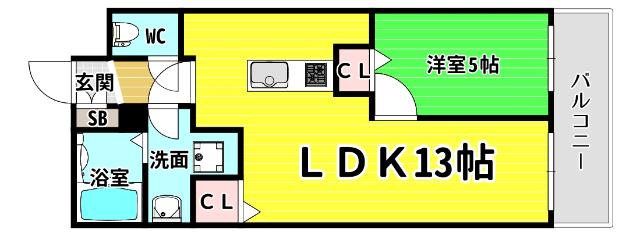 グリーンヒルズ 間取り図画像