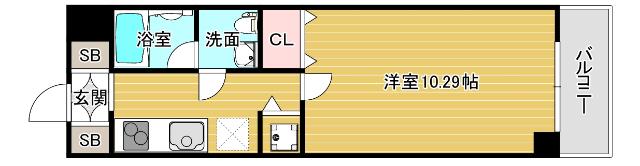 アリビオ港晴 間取り図画像