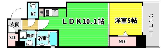 ミラージュパレス本町Depart 間取り図画像
