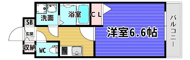 ベイサイドパークOSAKAサウスレジデンシス 間取り図画像