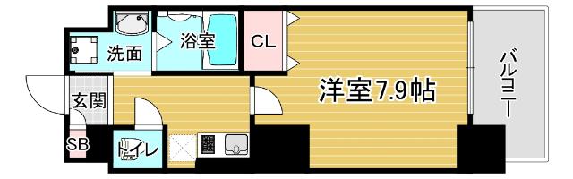 アドバンス大阪城アンジュ 間取り図画像