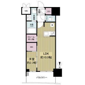セレニテ本町東リアン 間取り図画像