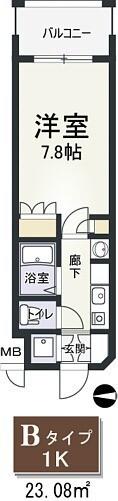 KOBAYASHI　YOKOビル（802） 間取り図画像