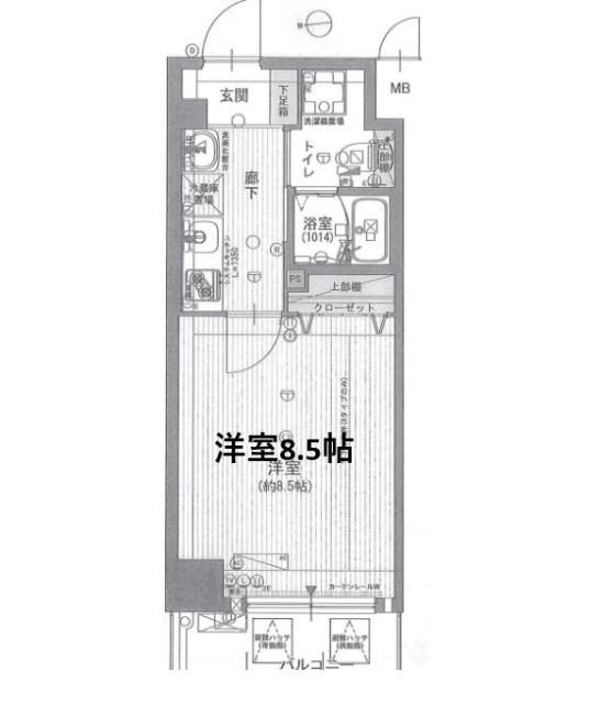 JPレジデンス大阪城東 間取り図画像